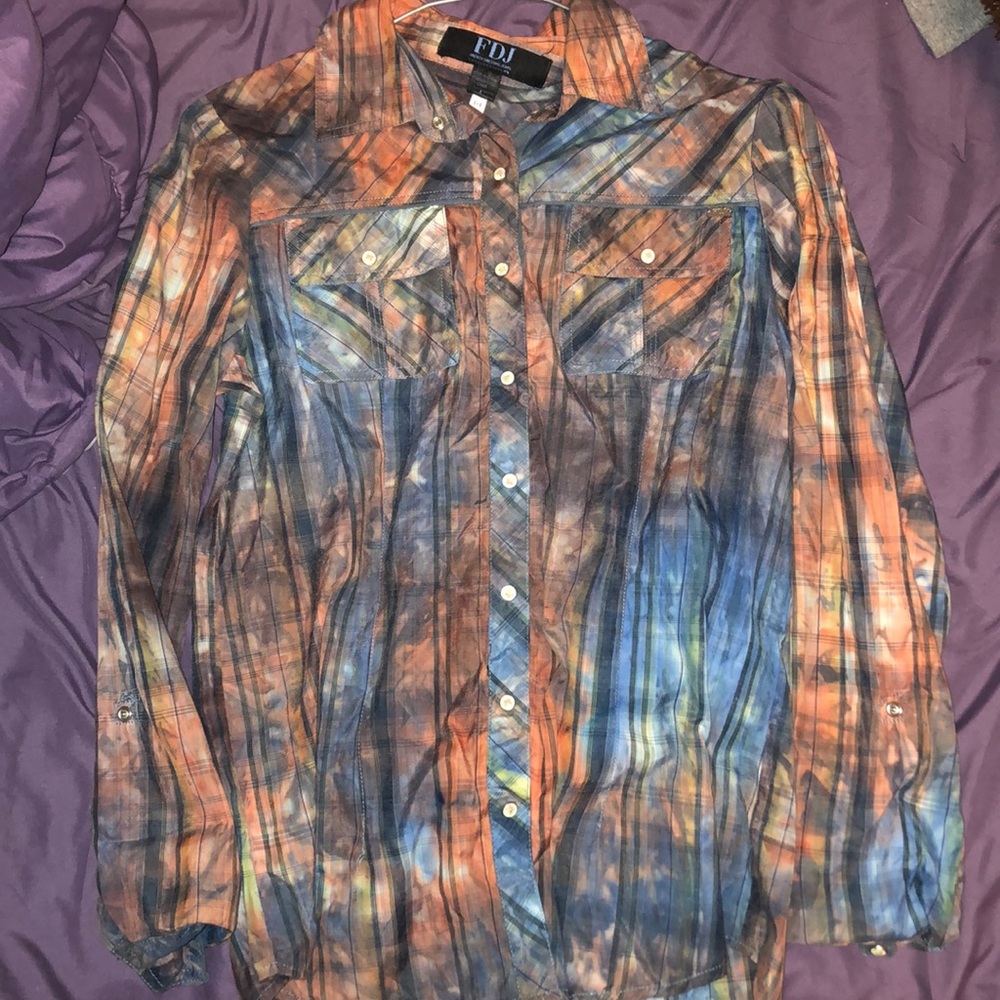 plaid shirt